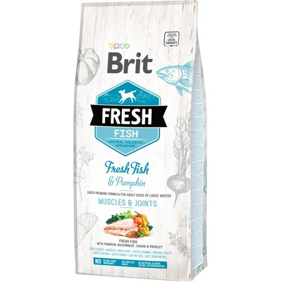 Brit Fresh Fish with Pumpkin Adult Large Muscles & Joints 12 kg