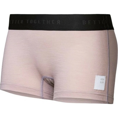 Sensor Dámske nohavičky MERINO CORDURA W ružová čierna
