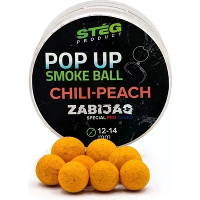 Stég Zabijaq Pop-Up Smoke Ball 12-14mm 25g Chili-Peach – Hledejceny.cz