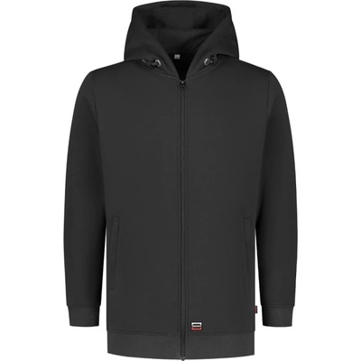 TRICORP mikina Hooded Sweat Jacket Washable 60 C unisex MAL-T44T414 Tmavě šedá
