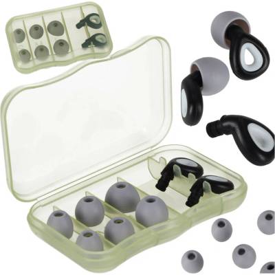 AHASTYLE Silikónové nástavce do uší pre Airpods 3 veľkosti S/M/L 3 páry čierne