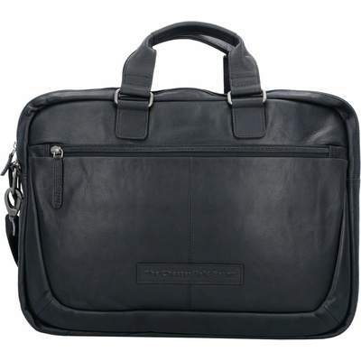 The Chesterfield Brand Kožená taška na notebook 15,6" Seth C40.101000 černá