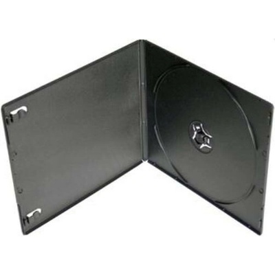 Obal box na dvd 1 VCD ultraslim 5,2 mm černý - pouze do doprodání – Hledejceny.cz