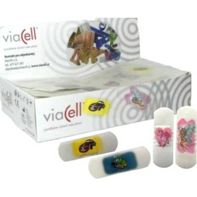 Viacell D123FE dětské obrázkové náplasti 20 × 60 mm 200 ks