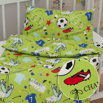 Biante Sandra SA 645 Futbal to je hra na zelenom do postieľky 90 x 130 cm 40 x 60 cm