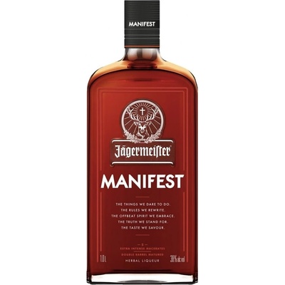 Jägermeister Manifest 38% 1 l (karton) – Hledejceny.cz