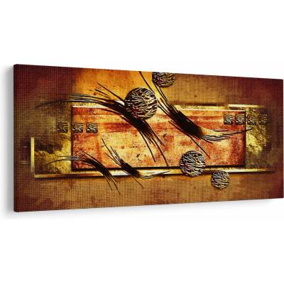Obraz abstrakcie, jednodielne 200x100 cm