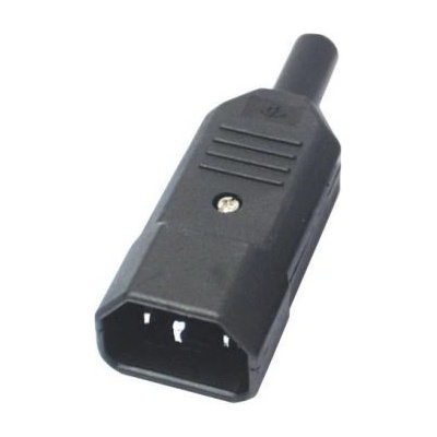 PremiumCord Konektor síťový 230V/M IEC C14 CS220M