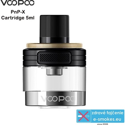 VOOPOO PNP X - Pod Cartridge - 5 ml - Černá