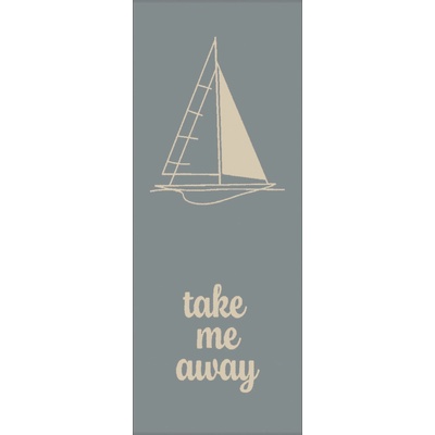 Cawö Travel Segelboot Sauna osuška 70 x 180 cm šedá