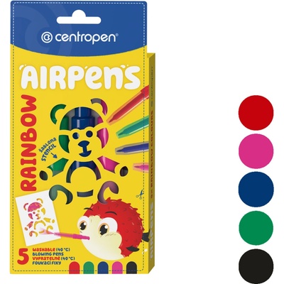 Centropen AirPens Rainbow 5 ks 1500/5