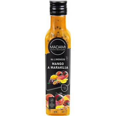 Madami Ovoce Na Limonádu Mango a Marakuja 250 ml
