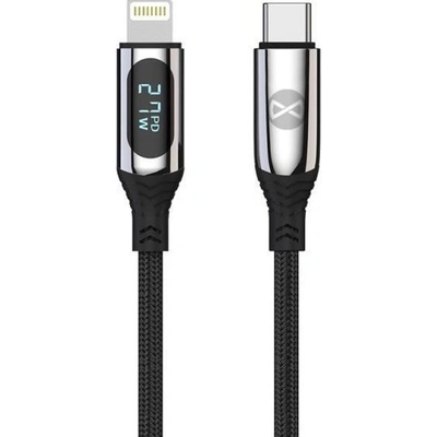Forever GSM171011 USB-C/Lightning, 1m, černý