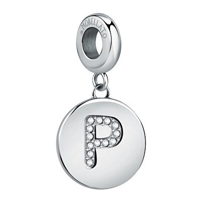 Morellato Oceľový prívesok písmeno "P" Drops SCZ1166