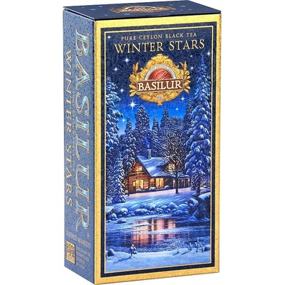 Basilur čierny čaj winter stars 75 g