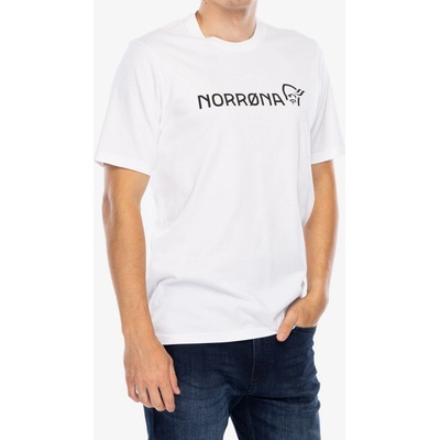 Norrona 29 cotton Norrona Viking t-shirt pure white