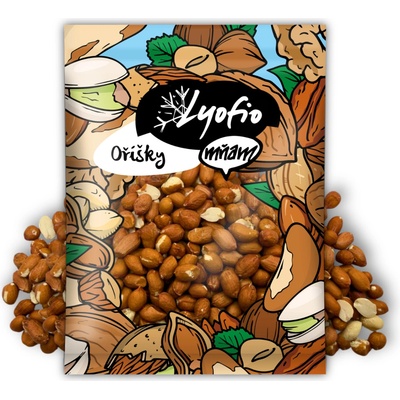 Lyofio Arašídy natural se slupkou 200 g