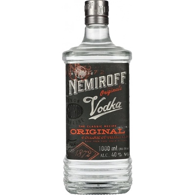 Nemiroff Vodka Original 40% 1 l (holá láhev)