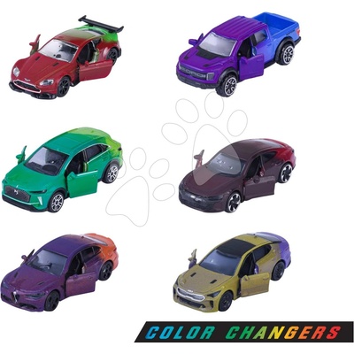 Majorette Color Changers 6 druhů
