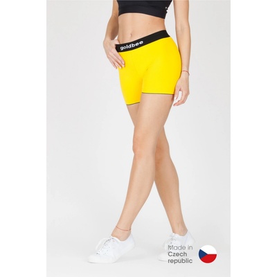 Goldbee Push-up mini šortky žltá