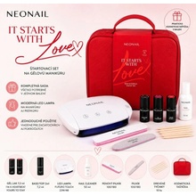 NeoNail It Starts with Love NEONAIL UV Gel Polish (limited colors) gélový lak na nechty s použitím UV/LED lampy 2 x 7,2 ml + NEONAIL Futuro Touch LED lampa na úpravu gélových nechtov 1 ks + NEONAIL Ba