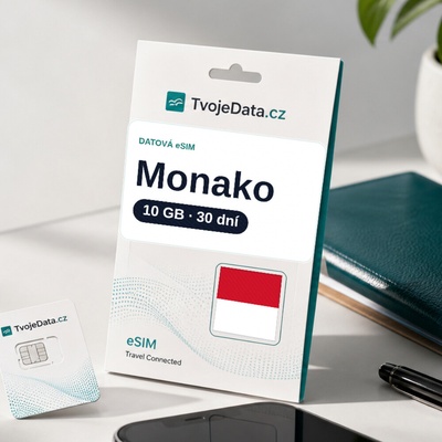 eSIM Monako 10 GB / 30 dní - Monako CKH947