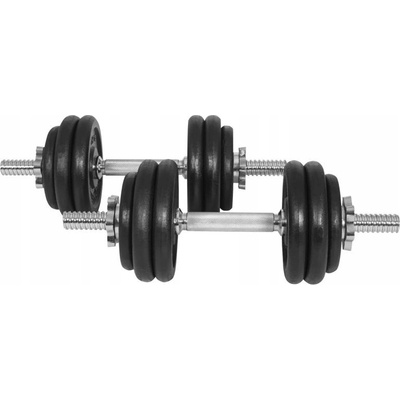Gyronetics Litinové činky nastavitelné 2 x 15 kg