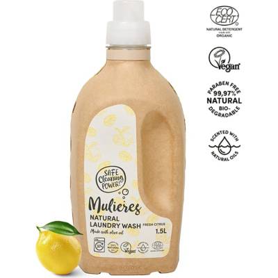 Mulieres koncentrovaný prací gel Svěží citrus 1,5 l