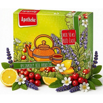 Apotheke kolekce čajů Bylinkový hrneček BIO 30 ks