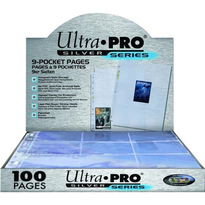 UltraPro Secure Silver Series 9 Pocket Page A4 stránka do alba 1 ks – Hledejceny.cz