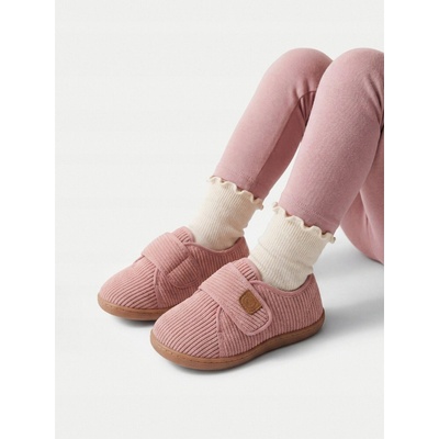 Lasocki detské papuče na suchý zips ružové