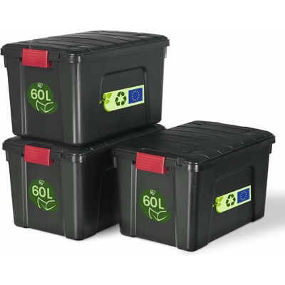 IRIS Ohyama úložný box 60 l SIA-60 sada 2 ks černý – Hledejceny.cz