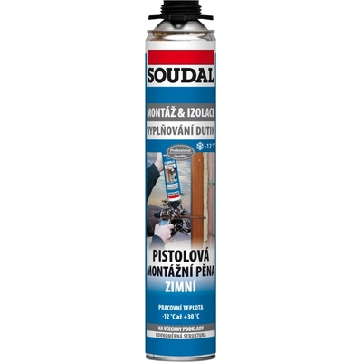 SOUDAL pěna montážní pistolová zimní 750ml – Hledejceny.cz