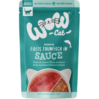 WOW Cat Sauce Tuňák Adult 85 g