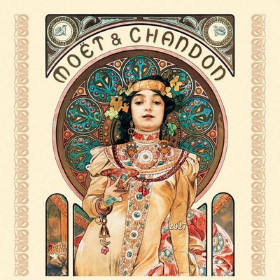 nástěnný ALFONS MUCHA čtverec 2027