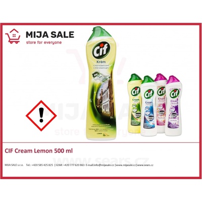 Cif univerzální čistící prostředek 0,5 l – Hledejceny.cz