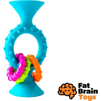 FAT BRAIN chrastítko pipSquiz Loops modré