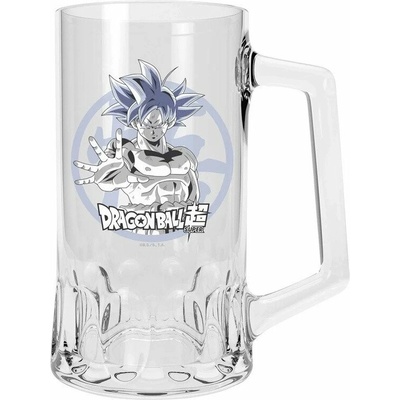 Dragon Ball Super Skleněný půllitr Goku Ultra Instinct 500 ml