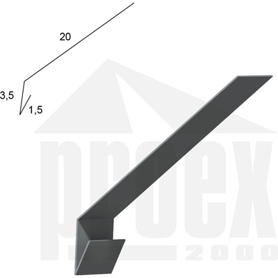 VIPLANYL - Okapnička 2 bm, 250 mm