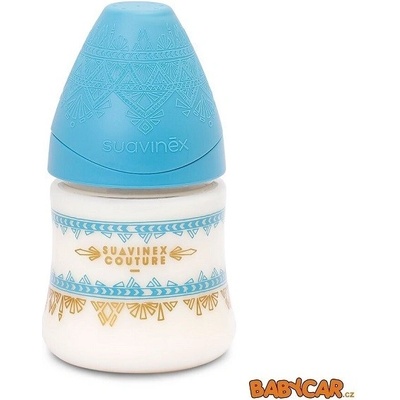 Suavinex Couture Láhev Light Blue 150 ml