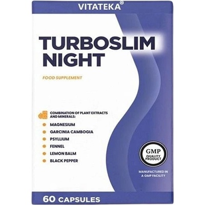 Vitateka Turboslim Night - 60 kapsúl