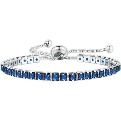 Elanis Jewel Náramek Madison Royal Blue s modrými krystaly Swarovski EJ00669