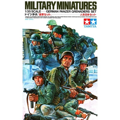 Tamiya WWII German Panzer Grenadiers Set 1:35
