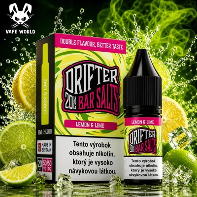 Juice Sauz Drifter Salt Lemon Lime 10 ml 20 mg