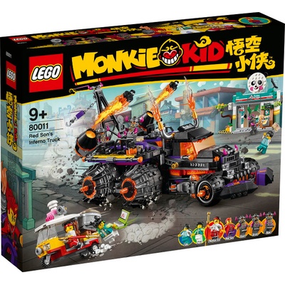 LEGO® Monkie Kid™ 80011 Pekelný vůz Red Sona