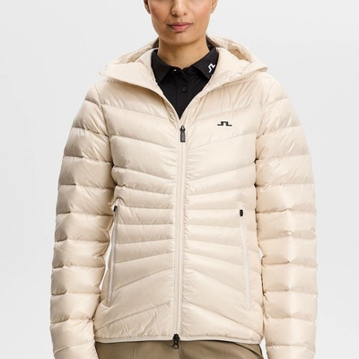 J.Lindeberg LARA Light Down Hood Jacket Grey Lilac