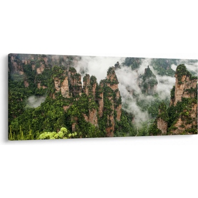 Obraz - Zhangjiajie National Park, Čína, jednodílný 120x50 cm