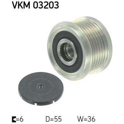 Předstihová spojka SKF VKM 03203