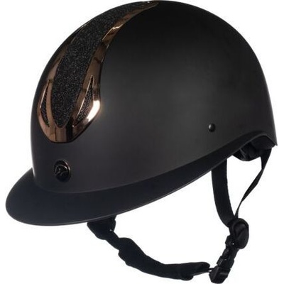 HKM Helma jezdecká Illusion black rosegold – Hledejceny.cz
