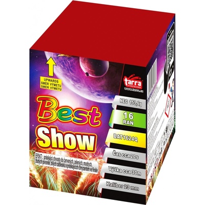 Baterie výmetlic BEST SHOW 16 ran 30 1 Čína BAT1624Q